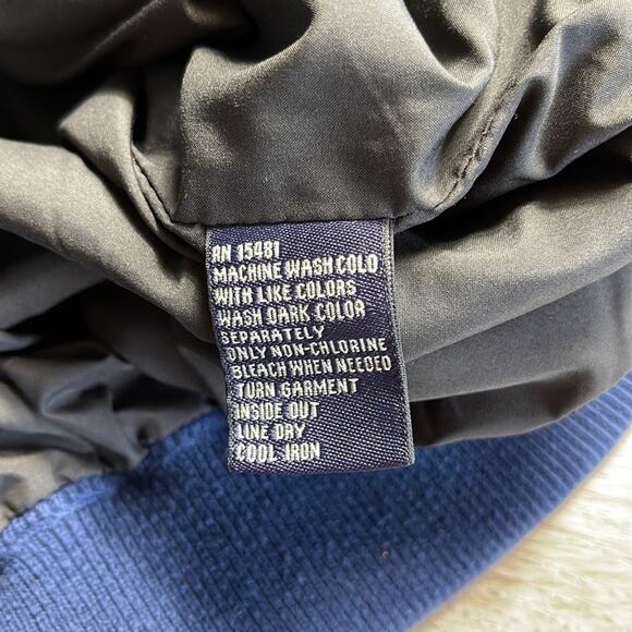 OXFORD GOLF Blue 1/4 Zip Polo Sweater Pullover Men’s Size Medium - Picture 5 of 9